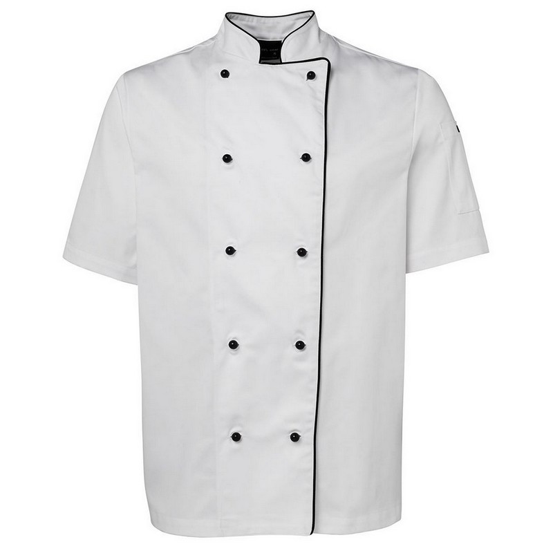 Short Sleeve Unisex Chefs Jacket