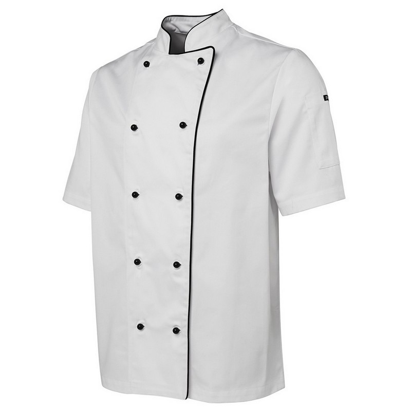 Short Sleeve Unisex Chefs Jacket
