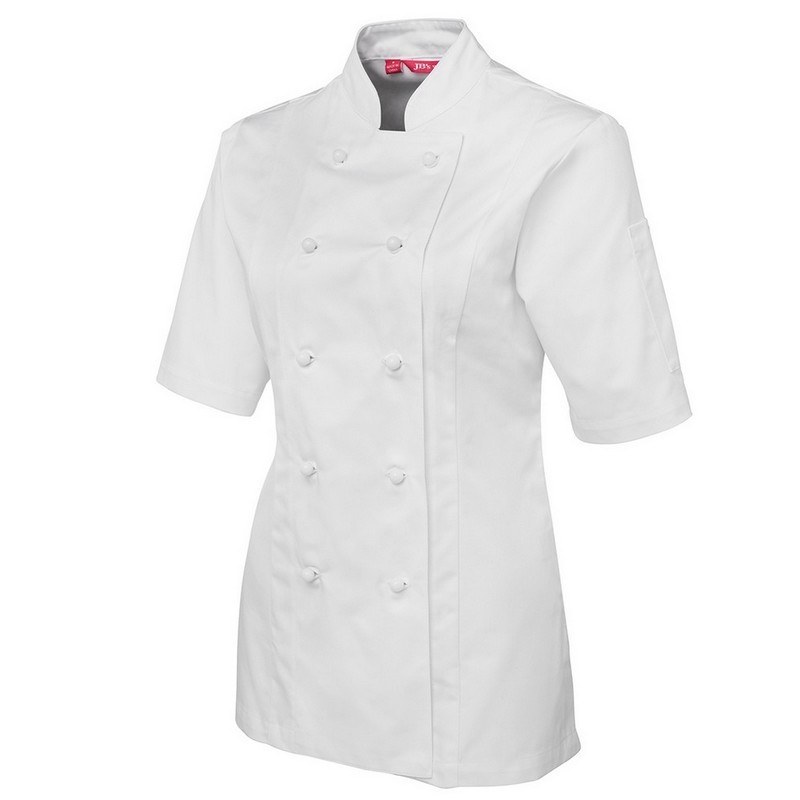 Ladies Short Sleeve Chef's Jacket