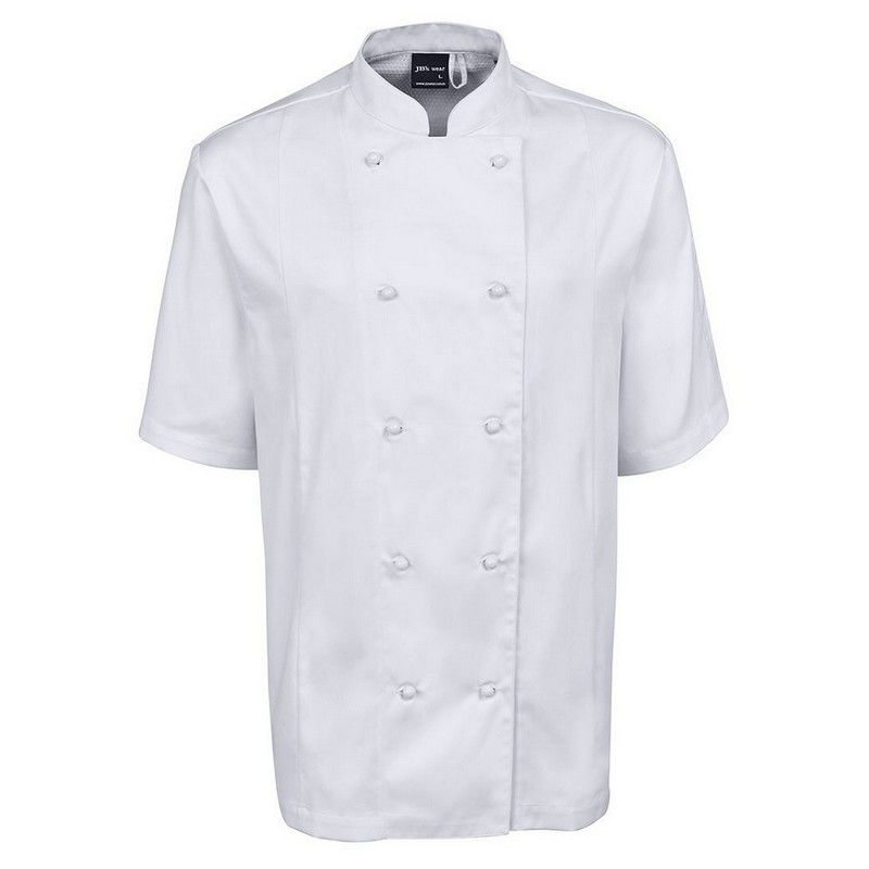 Vented Chef's Short Sleeve Jacket