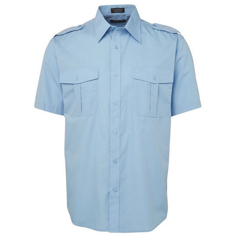 Epaulette Shirt Long Sleeve & Short Sleeve