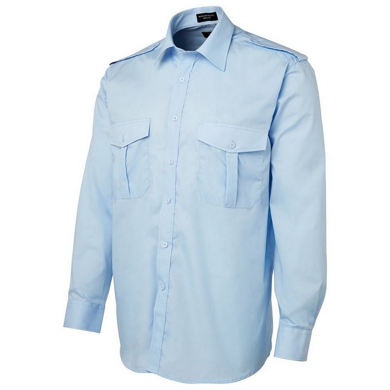 Epaulette Shirt Long Sleeve & Short Sleeve
