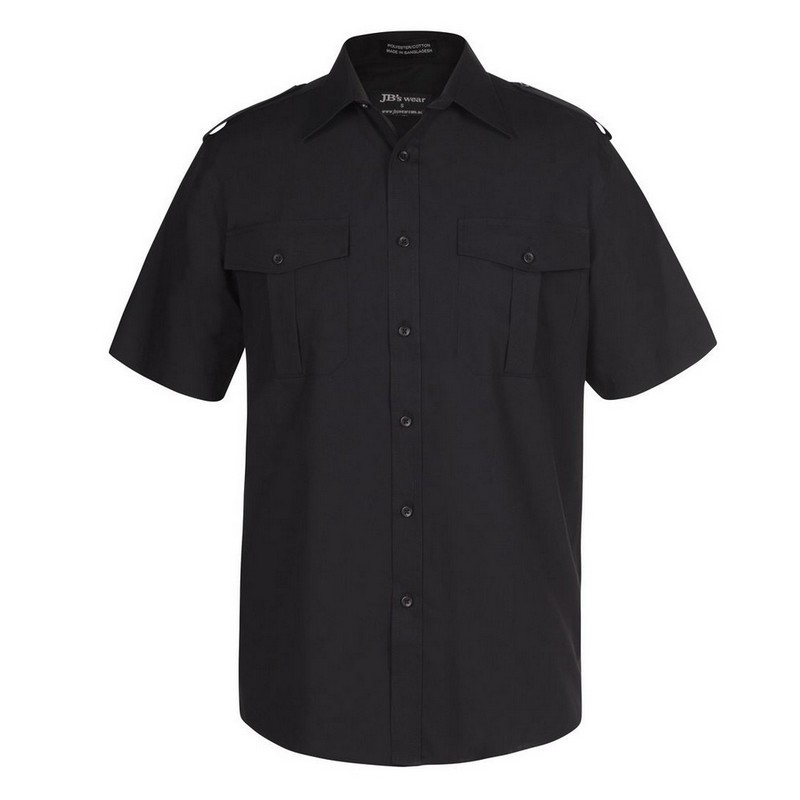 Epaulette Shirt Long Sleeve & Short Sleeve