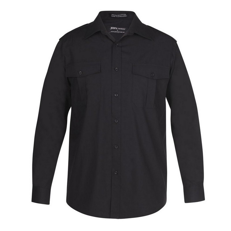 Epaulette Shirt Long Sleeve & Short Sleeve