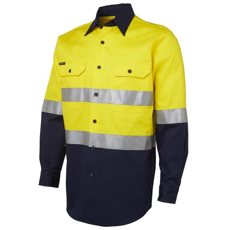 Hi Vis (D+N) Long Sleeve 190G Shirt