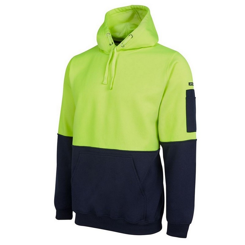 Hi Vis Pull Over Hoodie
