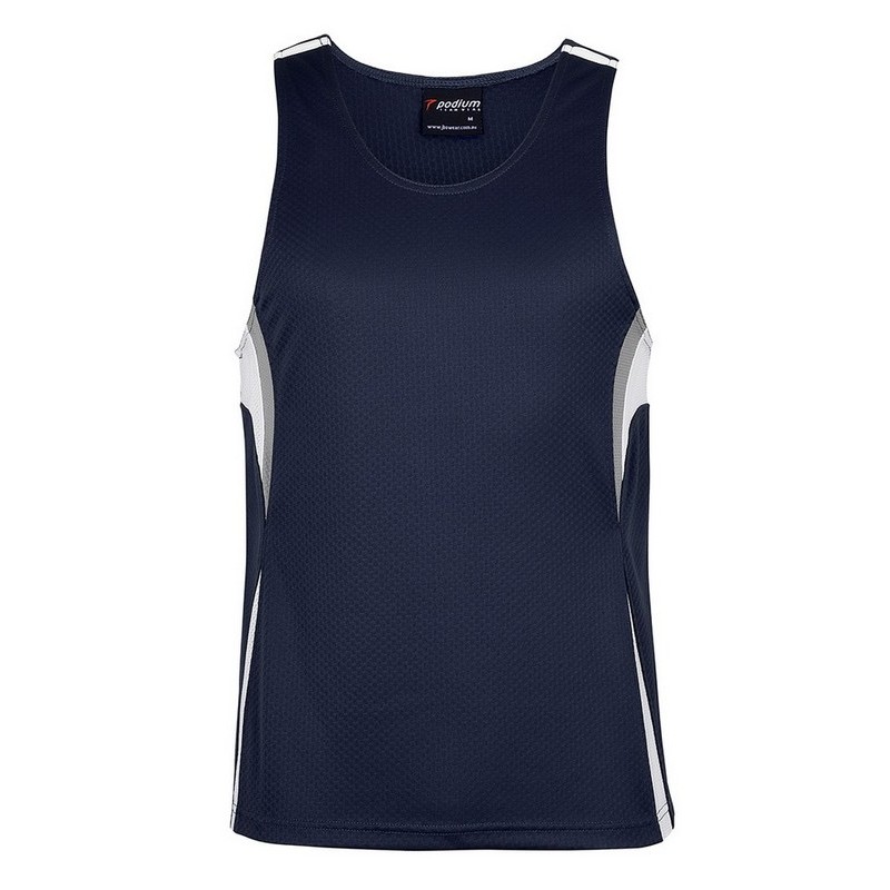 Podium Cool Jacquard Singlet
