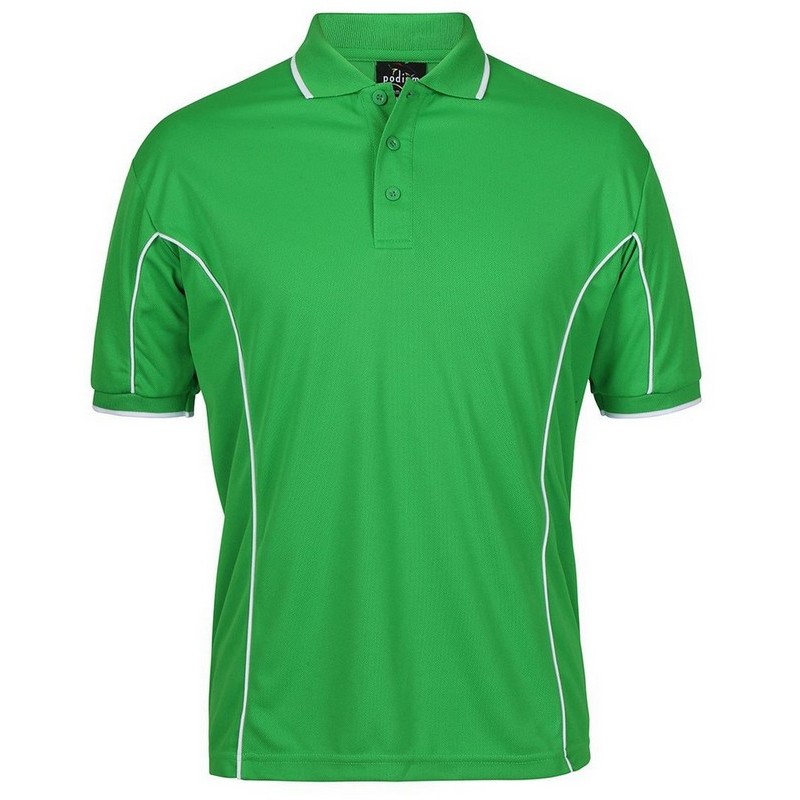 Short Sleeve Piping Polo (Multicolour)