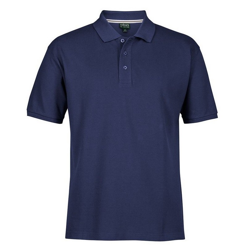 C Of C Pique Polo (Multicolour)