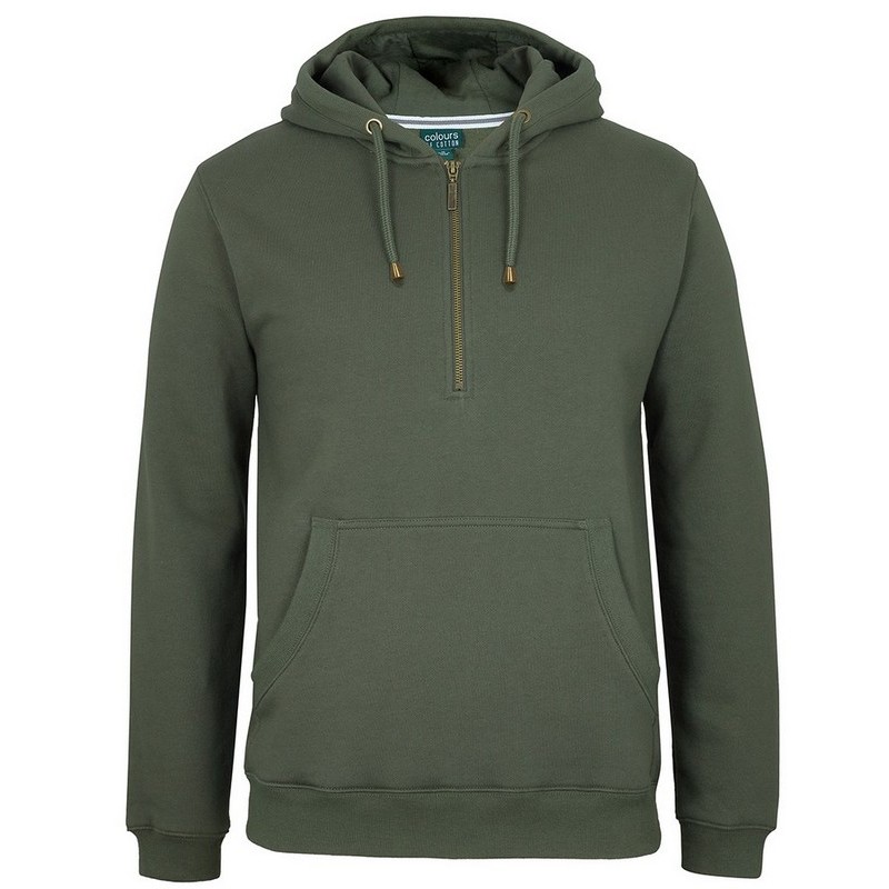 C Of C Brass 1/2 Zip Hoodie