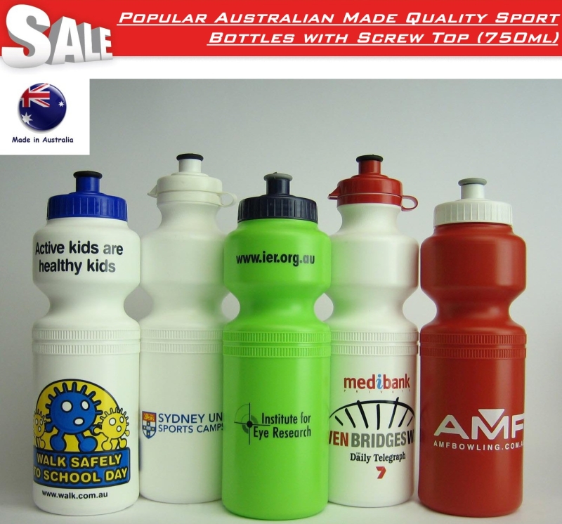 Aussie Made Sport Bottles 750ml 