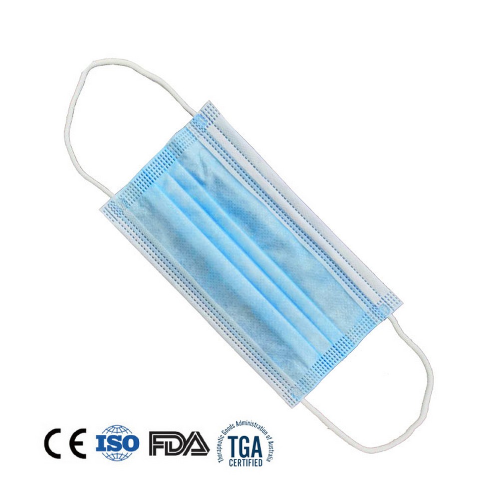 3-Ply Disposable Surgical Style Face Mask