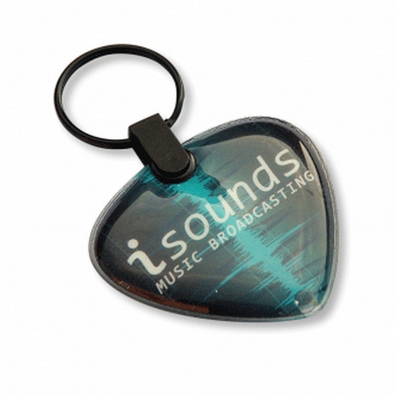 PVC Keyring with LED Light