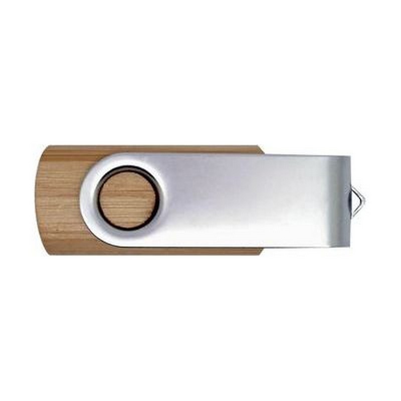 Wooden Swivel USB Flash Drive