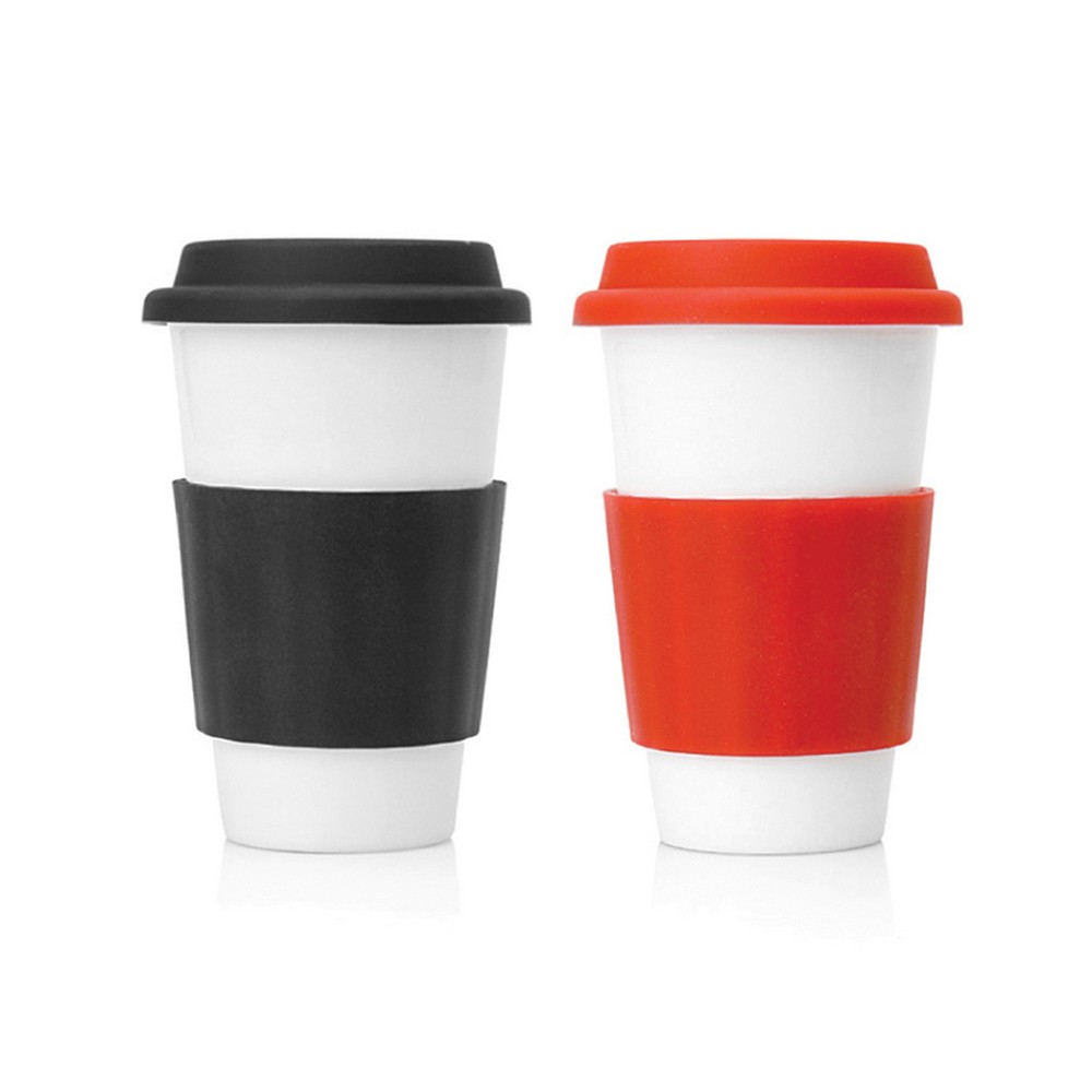Eco Coffee Travel Mug Ceramic 300ml - CLEARANCE