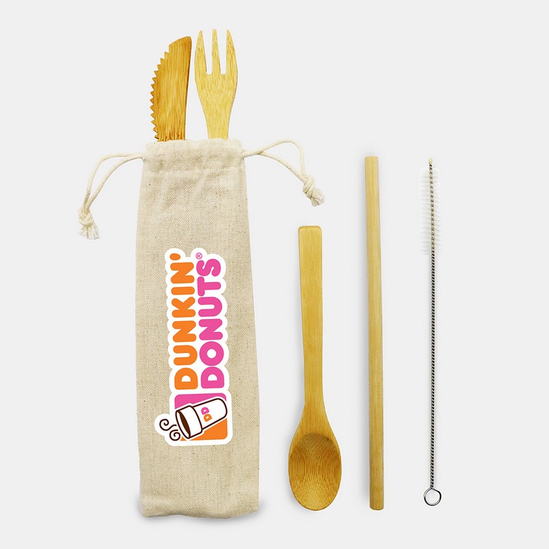 B125 - Adair Bamboo Cutlery Set