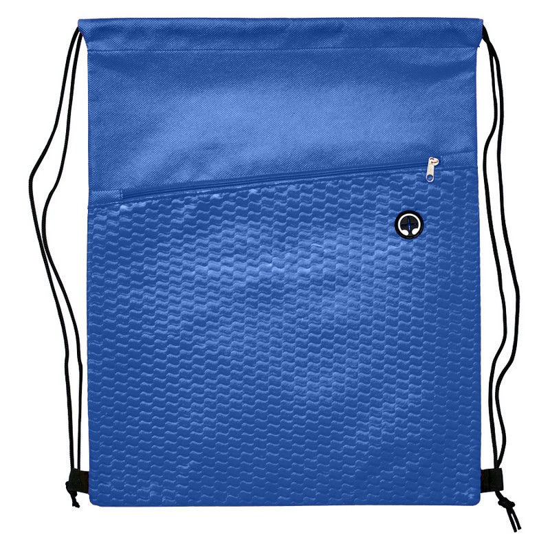 Waves Drawstring Bag