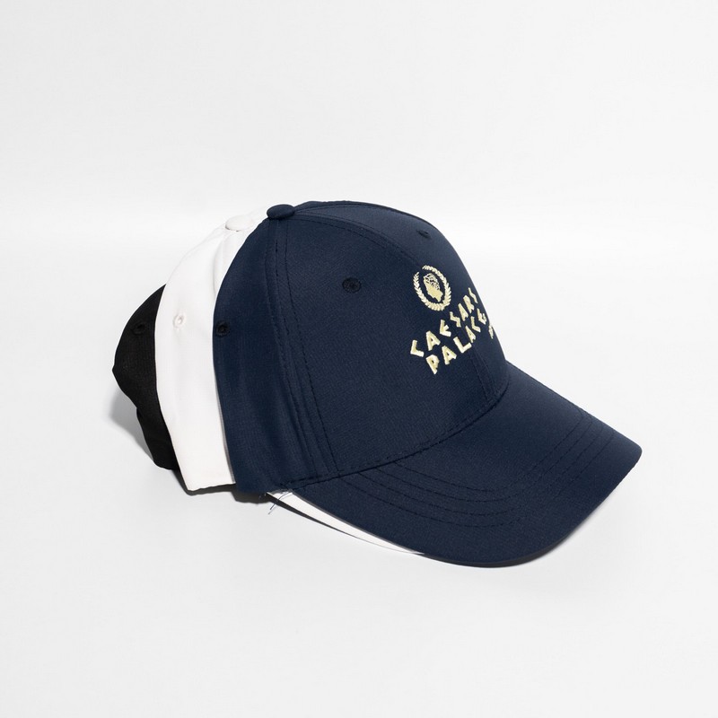 D206 - Promo Poly-Cotton 6 Panel Velcro Strap Baseball Cap