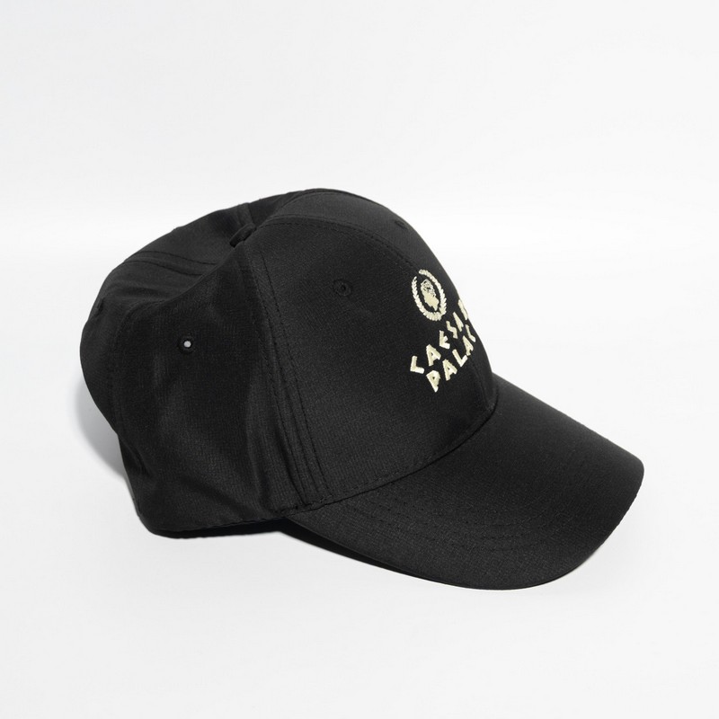 Promo Poly-Cotton 6 Panel Velcro Strap Baseball Cap