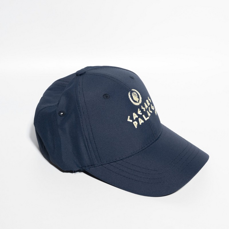 Promo Poly-Cotton 6 Panel Velcro Strap Baseball Cap