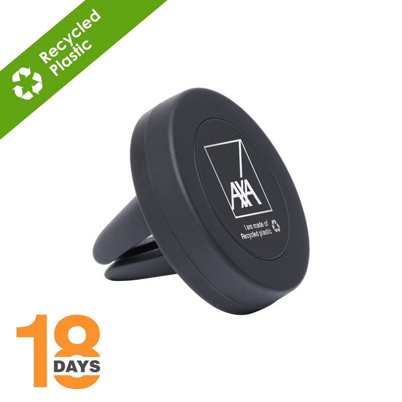 Kozo Universal Magnetic Car Vent Mount - ABS - Black - Round