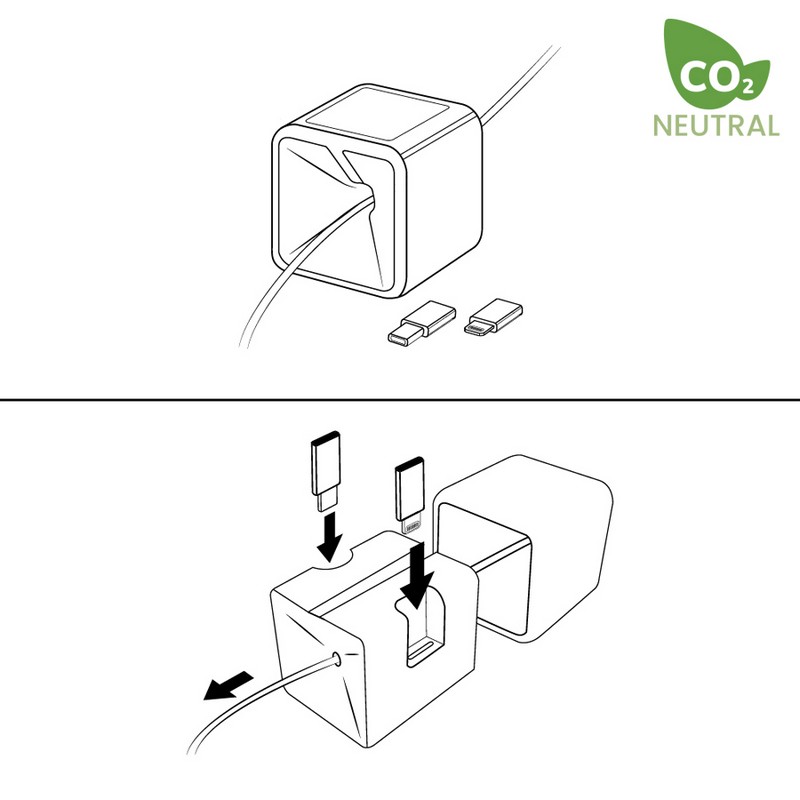 Zinc Charging Cable