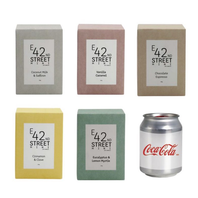 H203 - Mini East 42nd Street Can Candle