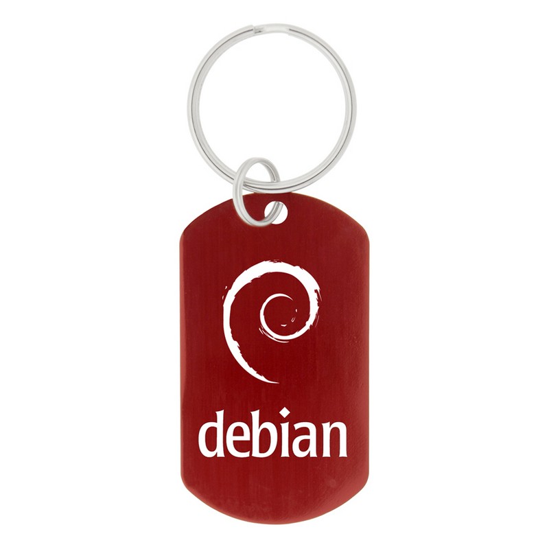 Dog Tag Keychain