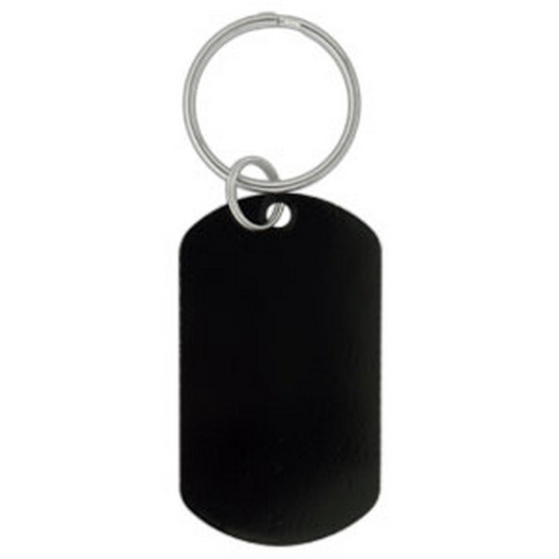 Dog Tag Keychain