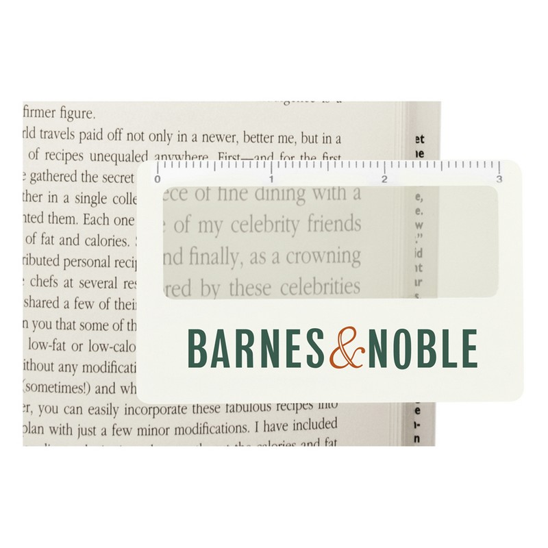 Pocket Ruler Magnifier with Sleeve