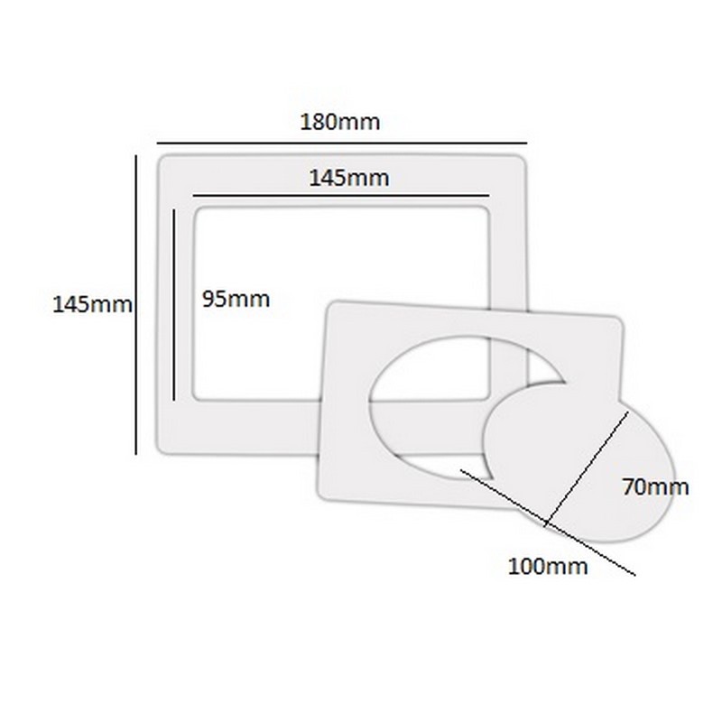 Magnetic Photo Frame (145mm x 180mm)
