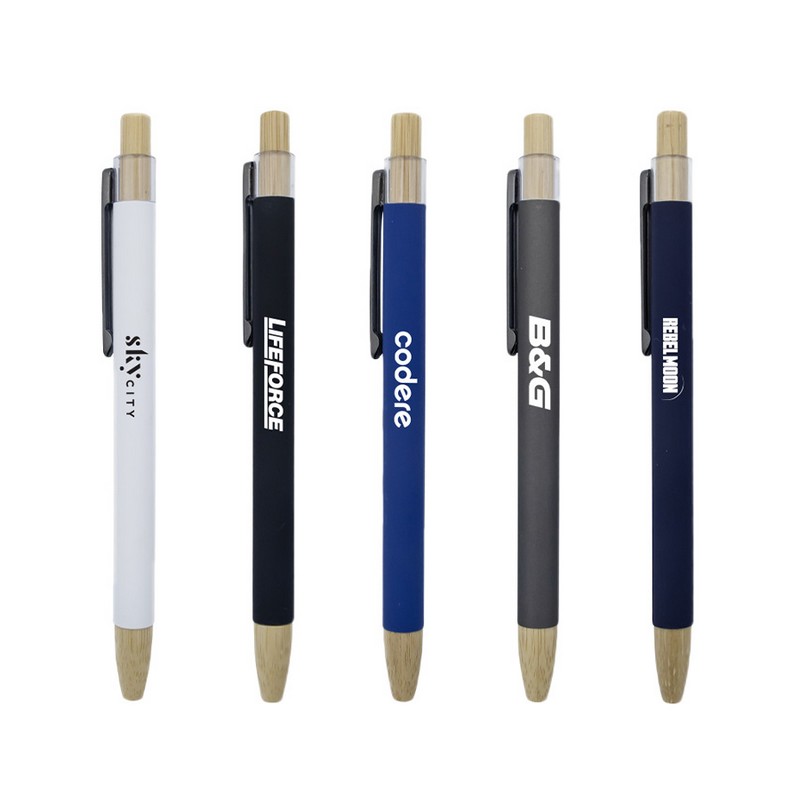 P600 - Abele Bamboo Click Pen