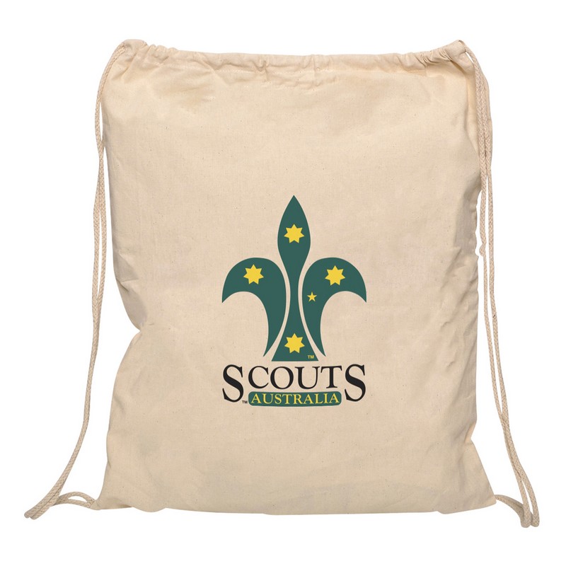 RB1020 - Calico Drawstring Bag