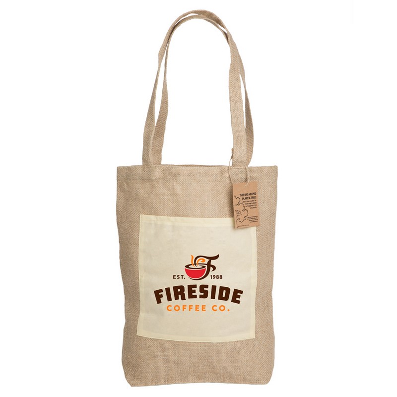 RB302 - Reforest Jute Shopping Bag
