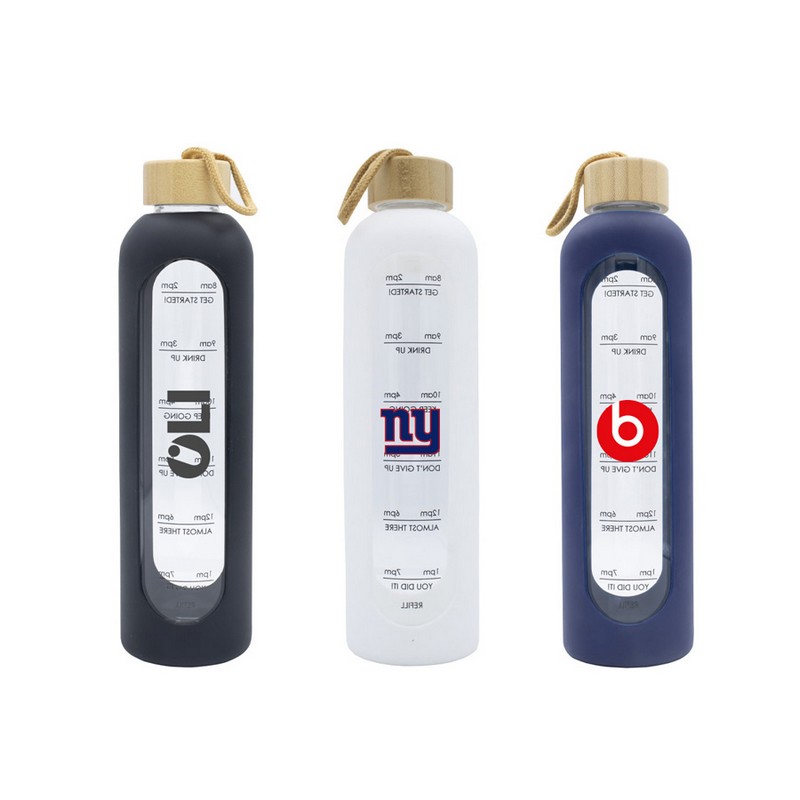 S990  - Arlo 1L Glass Water Bottle