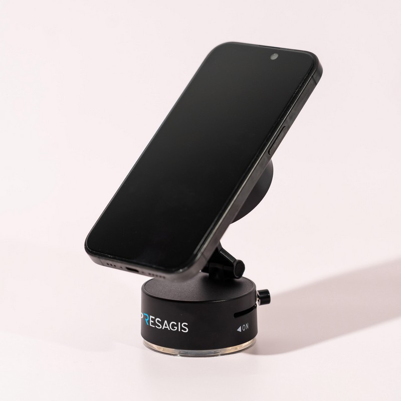 Recycled ABS Vacuum Suction Magnetic Phone Stand