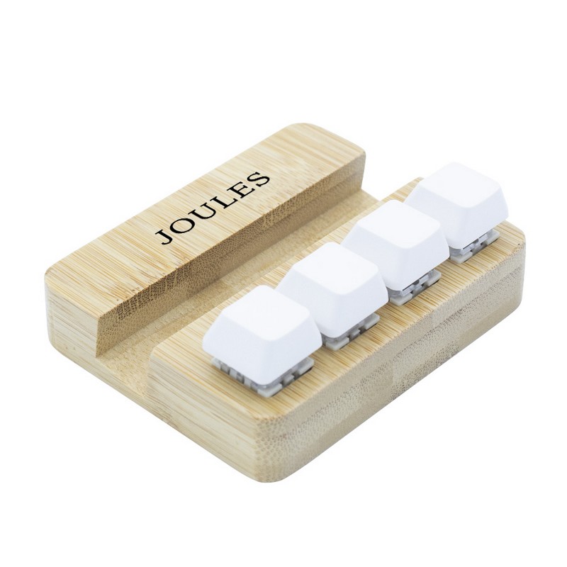 T502 - Bamboo Stand Holder Key Pressing Stress Reliever