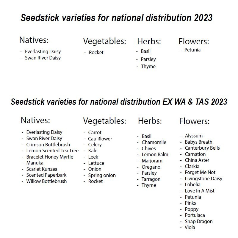 Seed Sachets