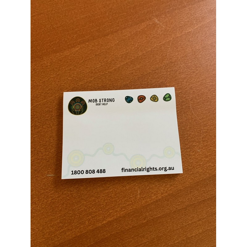 Customised Sticky Notes 105x75mm - 50 sheets