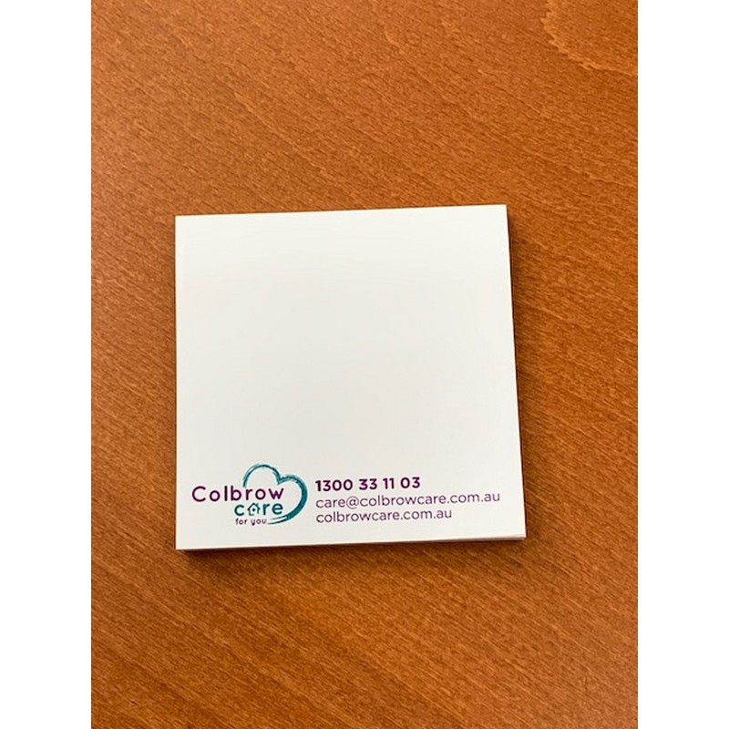 Customised Sticky Notes 75x75mm - 50 sheets